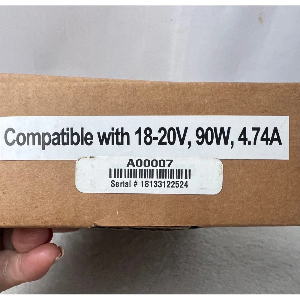 Chicony 90W AC Adapter 19V 4.74A Power Supply A10-090P3A ACY-A00007 Black
